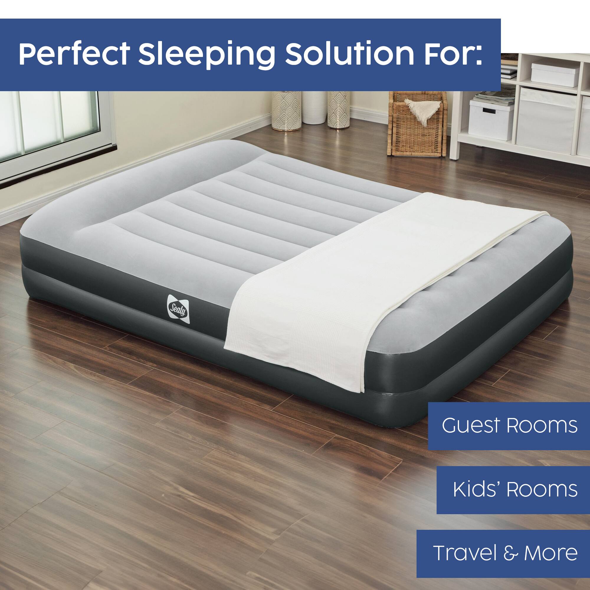Perfect Sleeping Solution For:

- Guest Rooms
- Kids' Rooms
- Travel & More
