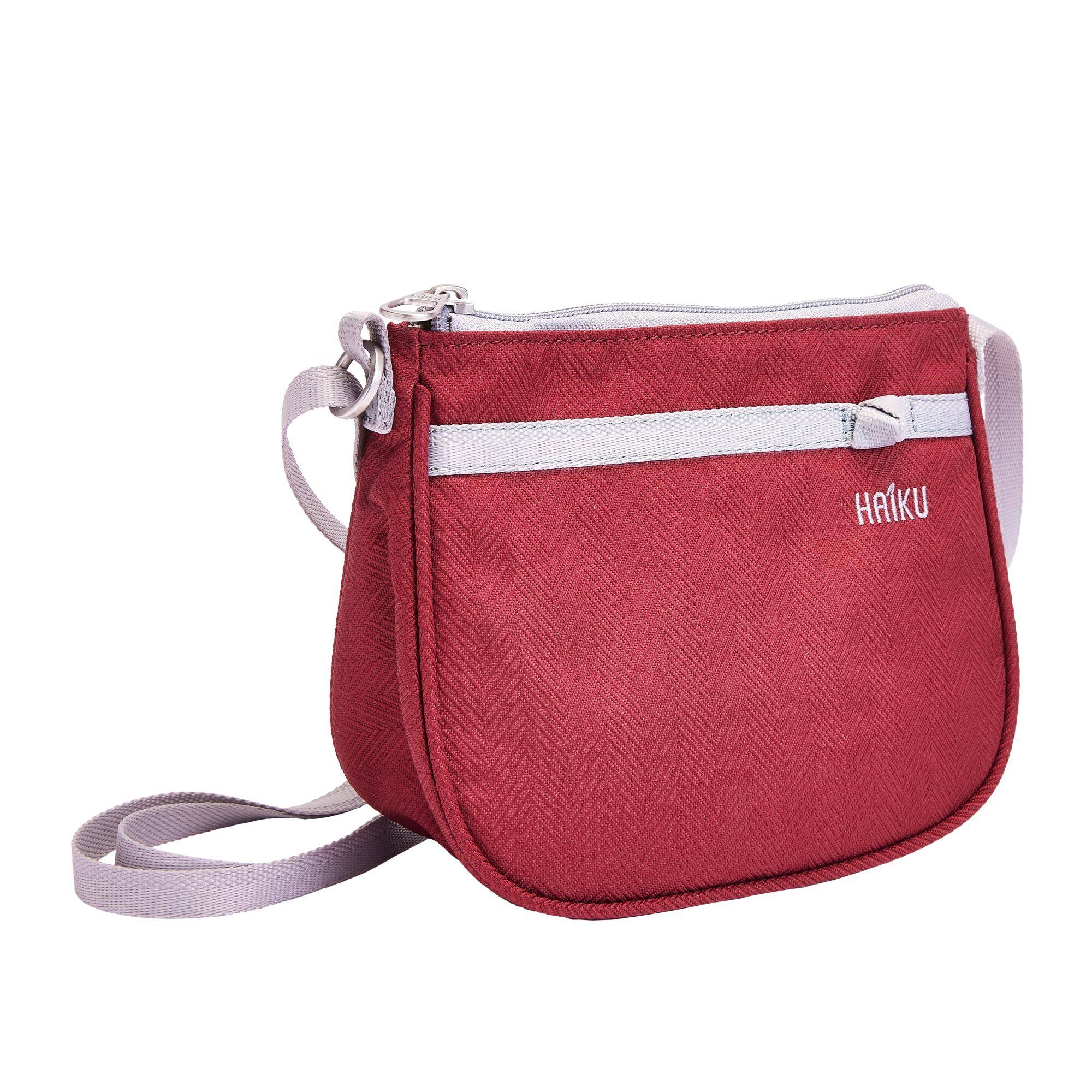 Angle. Haiku - Haiku Lark Crossbody Bag - Rosewood.