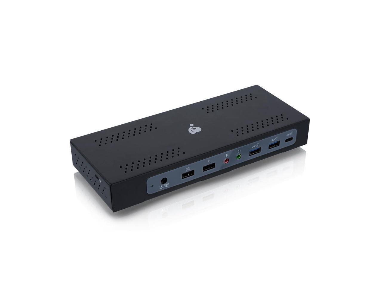 Alt View 7. IOGEAR - IOGEAR Dock Pro Duo USB-C Docking Station - GUD3CDHTAA.