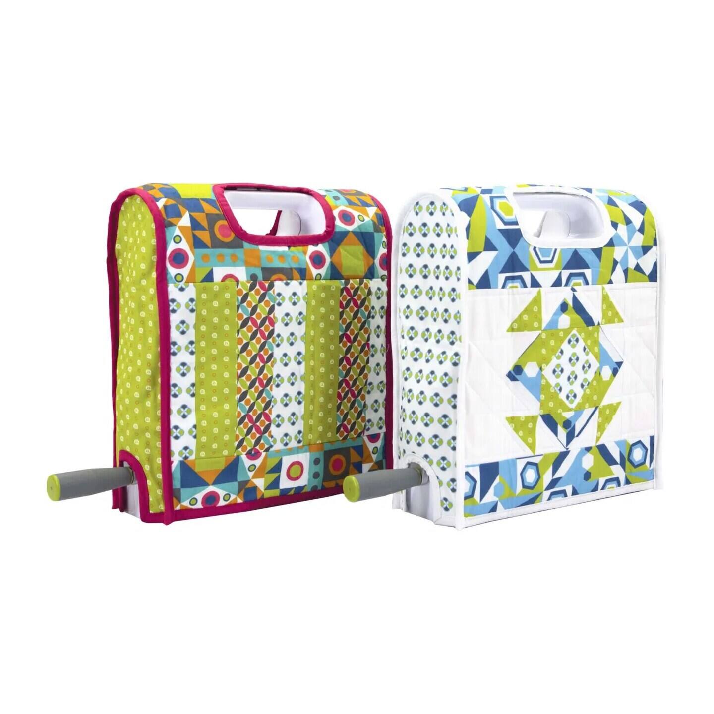 Angle. AccuQuilt - June Tailor Cutter Cover Quilt-As-You-Go Kit - Multicolor.