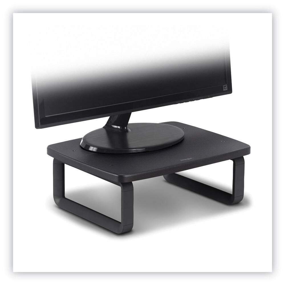 Angle. Kensington - Kensington K52786WW SmartFit 16.2 in. x 2.2 in. x 3 in. to 6 in. Monitor Stand Plus - Black.