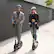 Alt View 6. HiBoy - Hiboy S3 Electric Scooter with 8.5" Pneumatic & Solid Tires – 17-Mile Max Range, 19 MPH, 350W Motor, Foldable for Adults - Black.