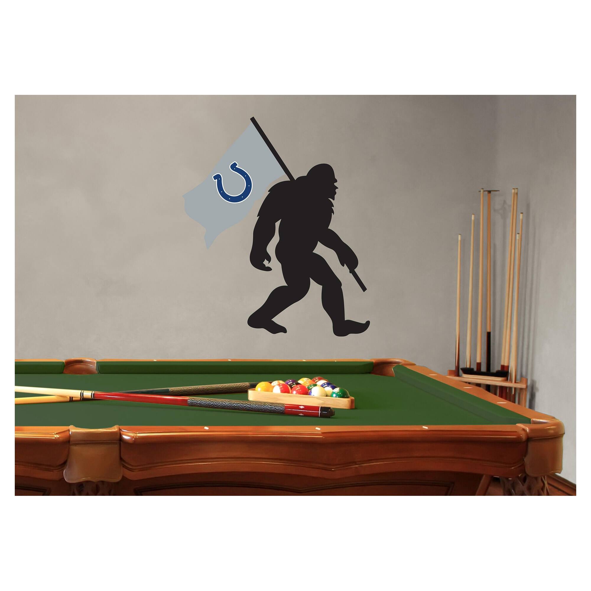 Indianapolis Colts Bigfoot Decal