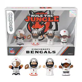 Fisher Price - Fisher-Price Little People Cincinnati Bengals Fanatics Collector - NFL Series 2 - White