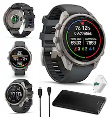 FENIX 9
ANNEACH FINN GAPPRING TITANIUM
0121 NOT
50
60 2 7d 12h 6 Activities
STAMINA 43%
TOTAL DIST. ACTIVE CAL. 58.03 7853 40 3 2 1
20
POTENTIAL BPM 71% 177 HARD ZONE 7:02
GARMIN
GARMIN
S
6%
R FNIX 15.0k H 100% 1 1010 88 S
3.4k
SODION