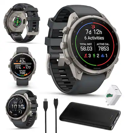 FENIX 9
ANNEACH FINN GAPPRING TITANIUM
0121 NOT
50
60 2 7d 12h 6 Activities
STAMINA 43%
TOTAL DIST. ACTIVE CAL. 58.03 7853 40 3 2 1
20
POTENTIAL BPM 71% 177 HARD ZONE 7:02
GARMIN
GARMIN
S
6%
R FNIX 15.0k H 100% 1 1010 88 S
3.4k
SODION