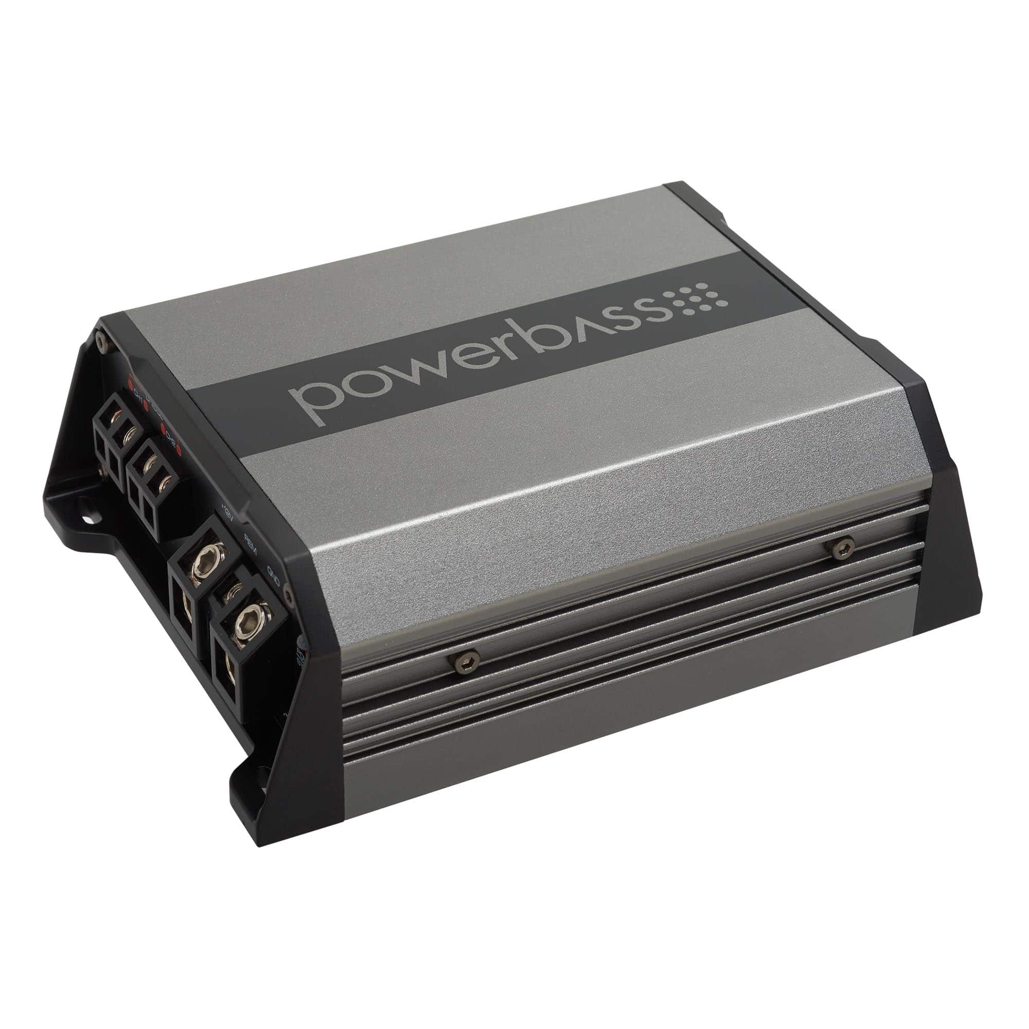 Powerbass - PBM-300.2 - 75Watt x 2 (4 ohm), 150Watt x 2 (2 ohm) Mini Amplifier - Black/Gray
