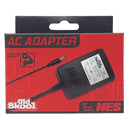Old Skool - NES Dedicated Heavy Weight AC Adapter - Black