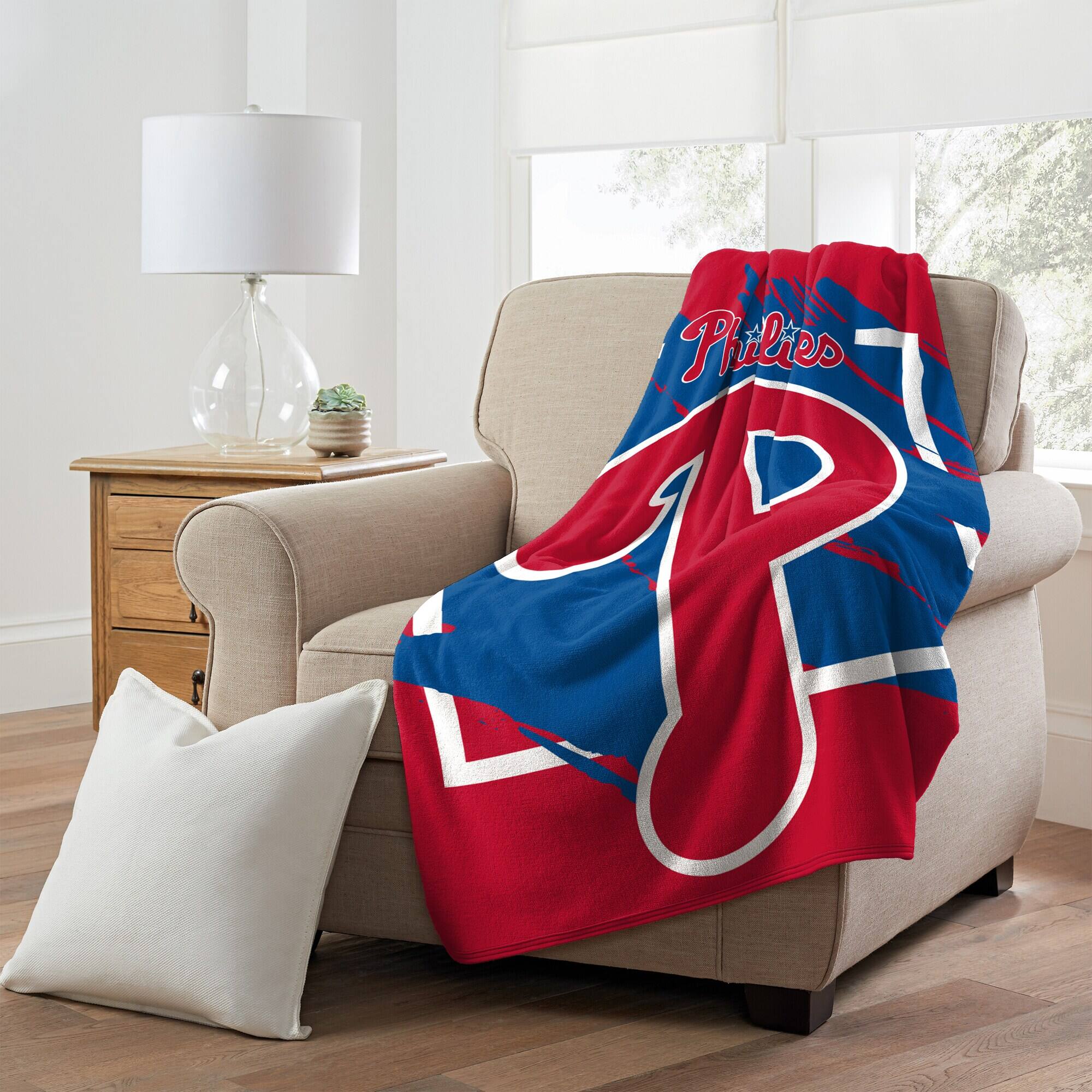 Alt View 2. Northwest - 46" x 60" Dimensional Micro Raschel Plush Throw Blanket - Red.