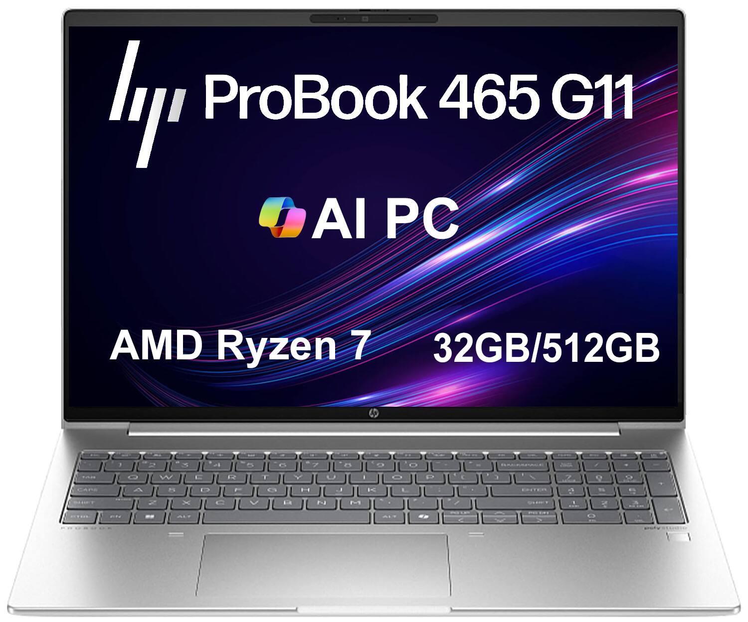 ProBook 465 G11 AI PC AMD Ryzen 7 32GB/512GB