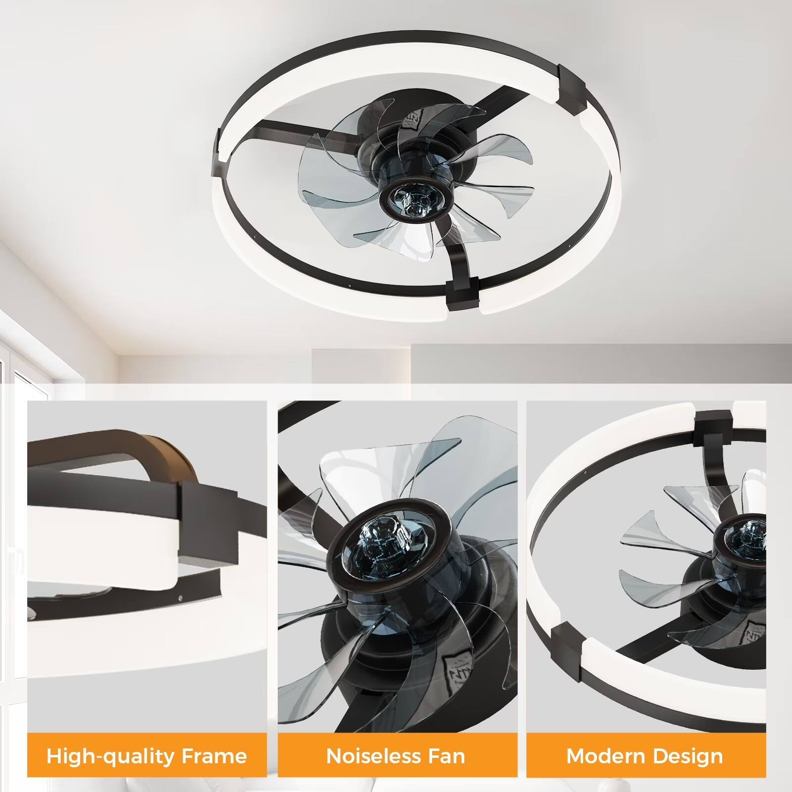 711 High-quality Frame Noiseless Fan Modern Design

- High-quality Frame
- Noiseless Fan
- Modern Design