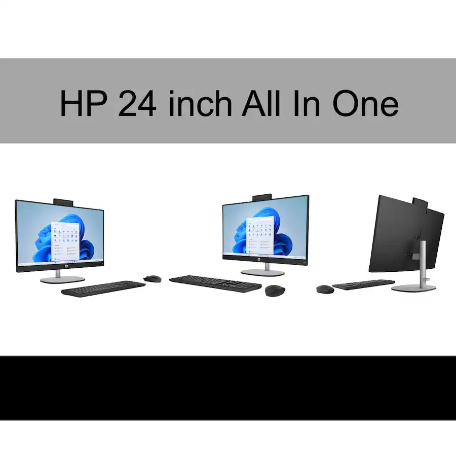 HP Upgraded 24 All in One 23.8 FHD Display (Ryzen AI 5 340, 32GB, 1TB ...