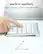 work in comfort.
slight typing angle to reduce strain