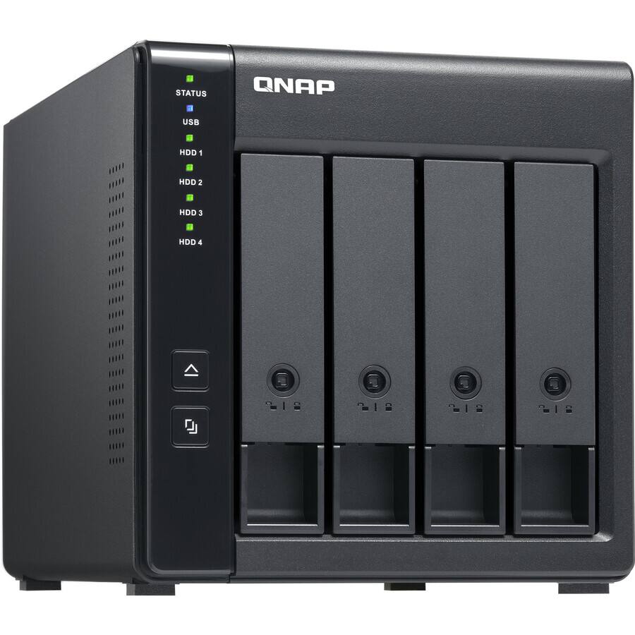 QNAP TR 004 US 4 Bay Type C Direct Attached Storage DAS Expansion