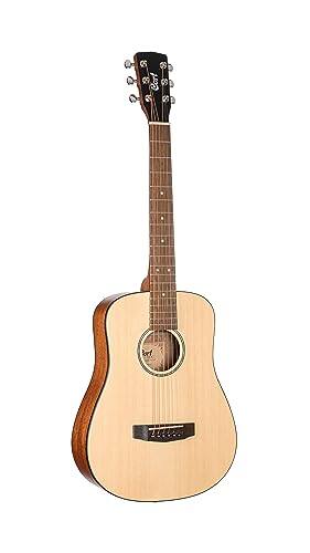 Left. Cort - Cort ADMINIOP Standard Series Acoustic Dreadnought 3/4 Size Guitar. Open Pore - Open Pore.
