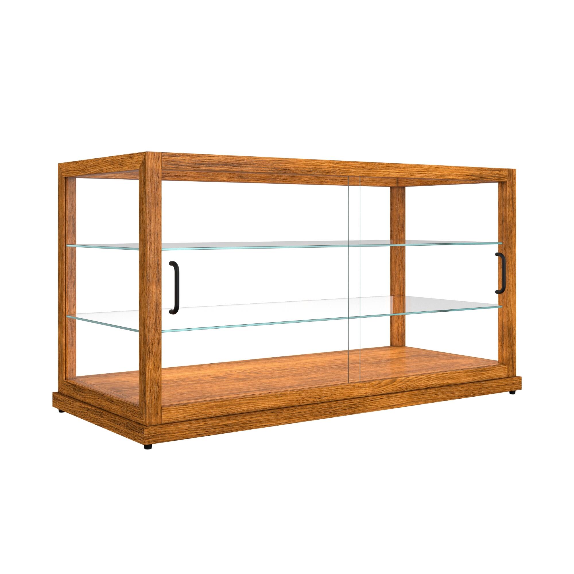 Alt View 4. Koolmore - 44 In. Artisan Horizontal Light Wooden Bakery Display Case 9 Cu. ft. (KM-BDW-44L) - Ash wood color.