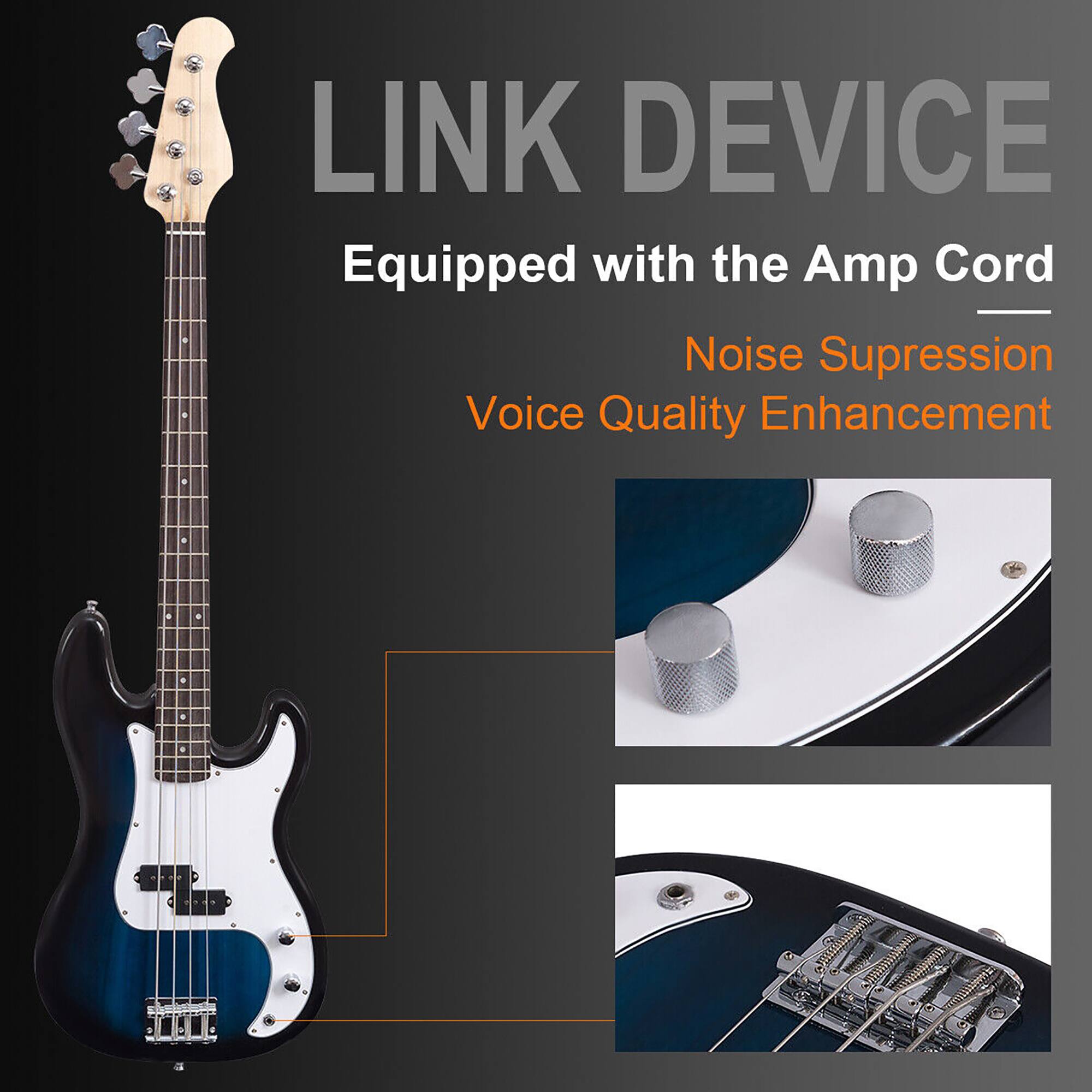 LINK DEVICE  
Equipped with the Amp Cord  
Noise Suppression  
Voice Quality Enhancement
