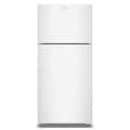 Amana - 28 in. Wide 14 cu. ft. Top-Freezer Refrigerator With A Large Crisper Drawer - White