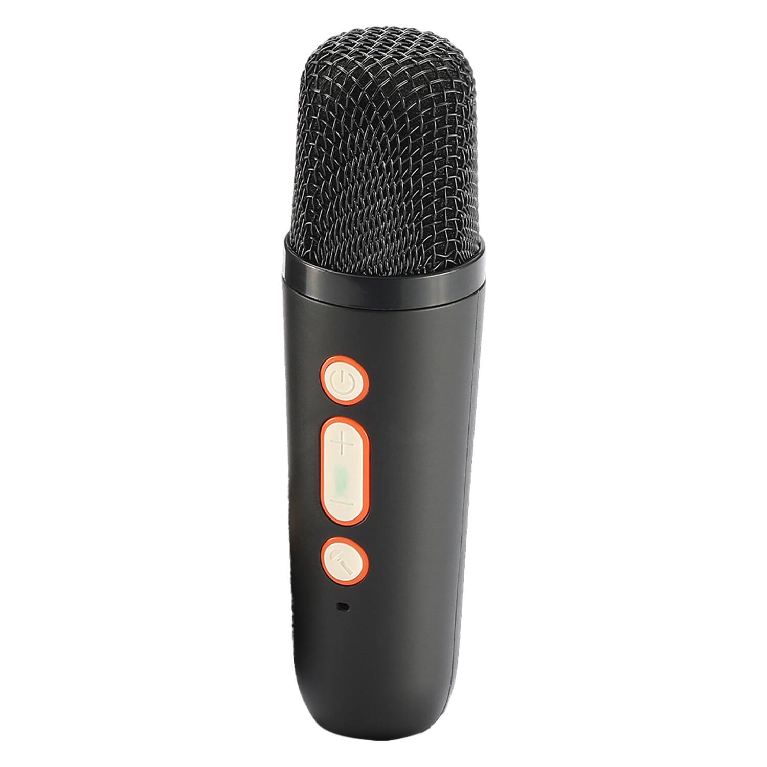 Angle. AudioBox - ABK-500 Party Light Master Portable Karaoke Bluetooth Speaker with Lights, 2 Wireless Microphones - Black.