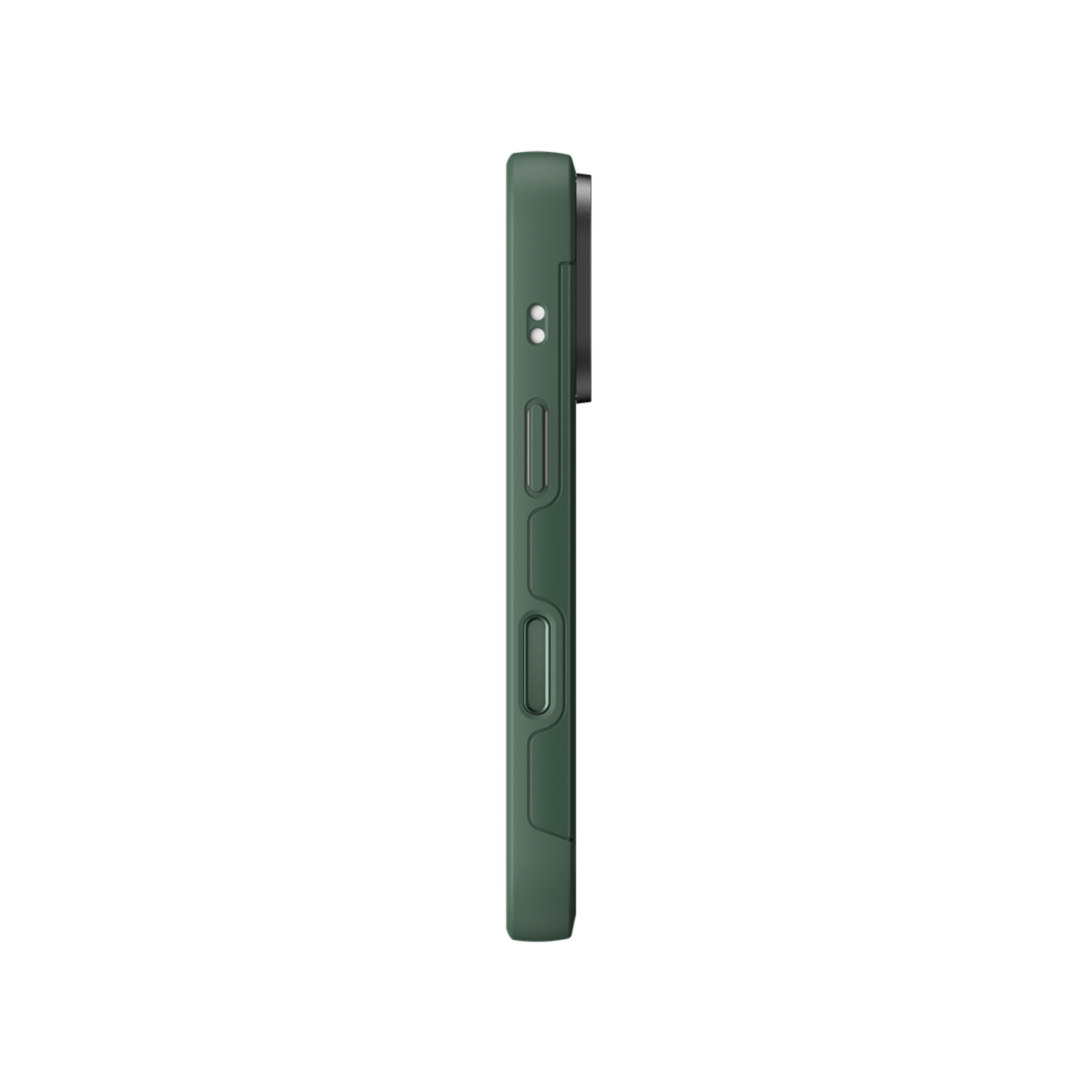 Left. CASETiFY - Force Case MagSafe Compatible for Apple iPhone 18 Pro Max and 17 Pro Max Devices - Forest.