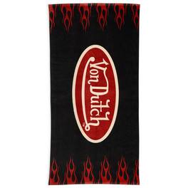 Von Dutch - Iconic Y2K 100% Cotton 30"x60" Beach Towel - Nitro