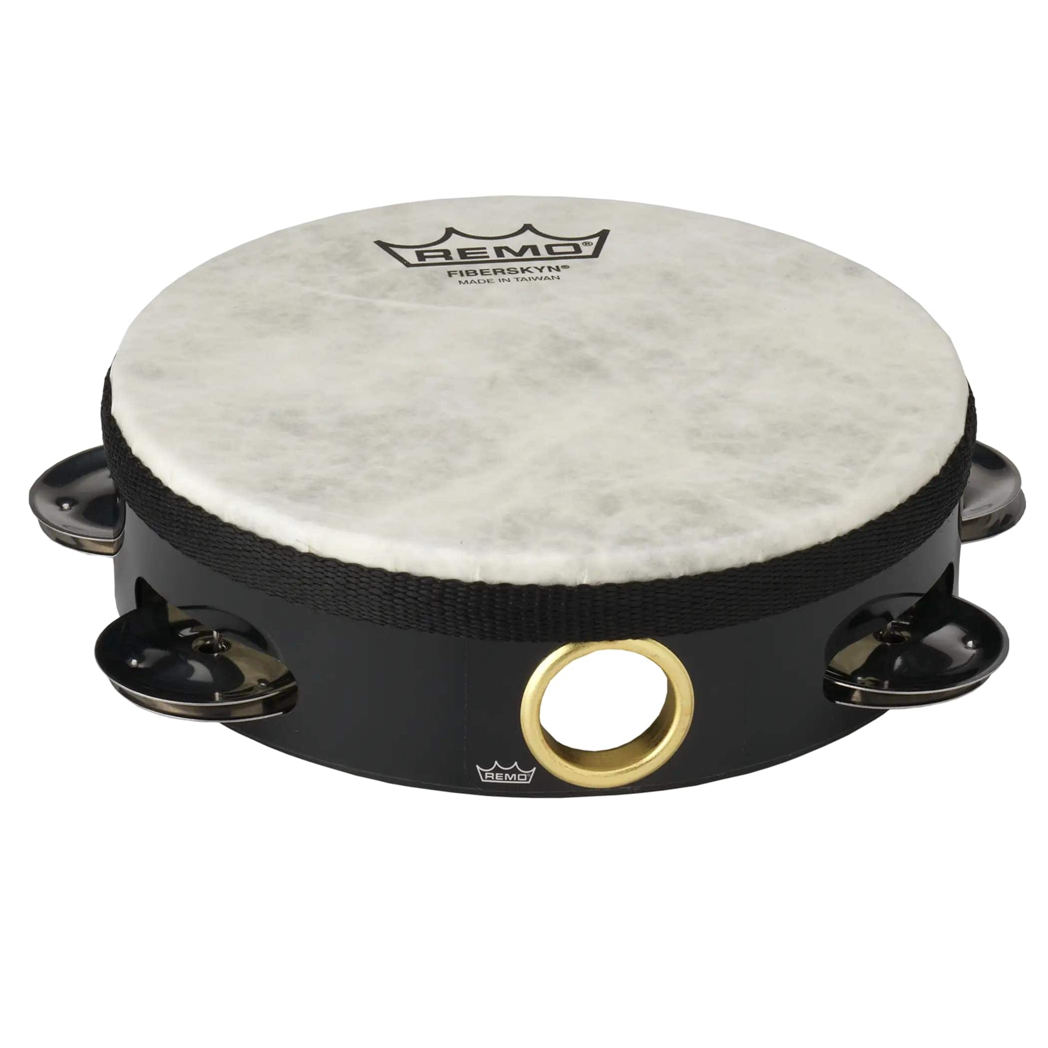 Remo - Tambourine, Fiberskyn, Pre-tuned, 6 Diameter, 6 Pairs Jingles X 1 Row, Black price history on PriceWatchPro