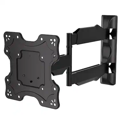 Front. ProMounts - Full-Motion TV Wall Mount – Fits 17–47″ TVs, 77 lb Capacity, Extends Up to 20.7″ - Black.