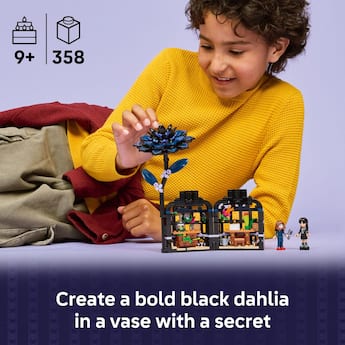LEGO Wednesday Black Dahlia Flower Building Toy 76784 - Best Buy LEGO Wednesday Black Dahlia Flower Building Toy 76784 - Best Buy