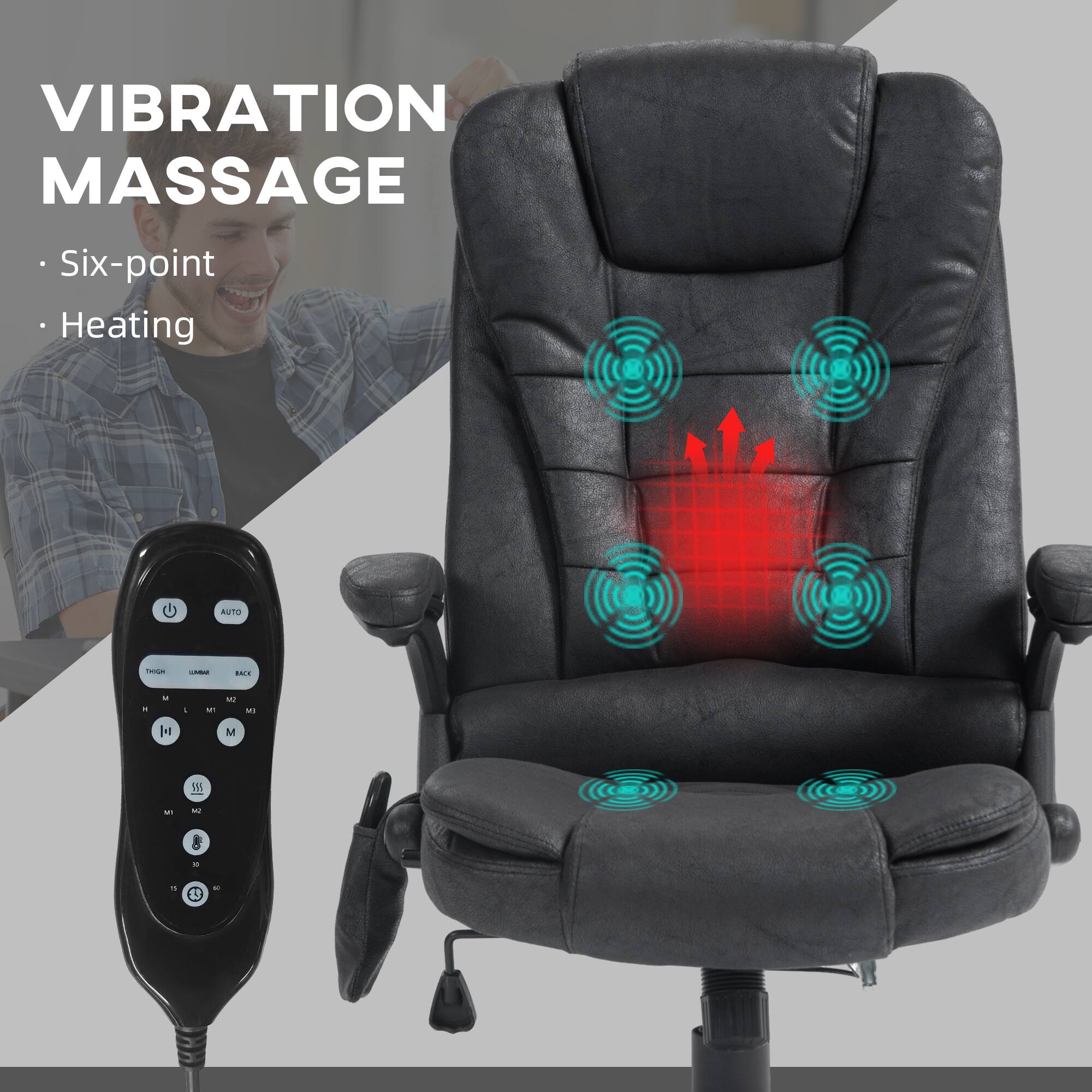 VIBRATION MASSAGE Six-point Heating AUTO  - M 111 C - i 8 - - 13 -
