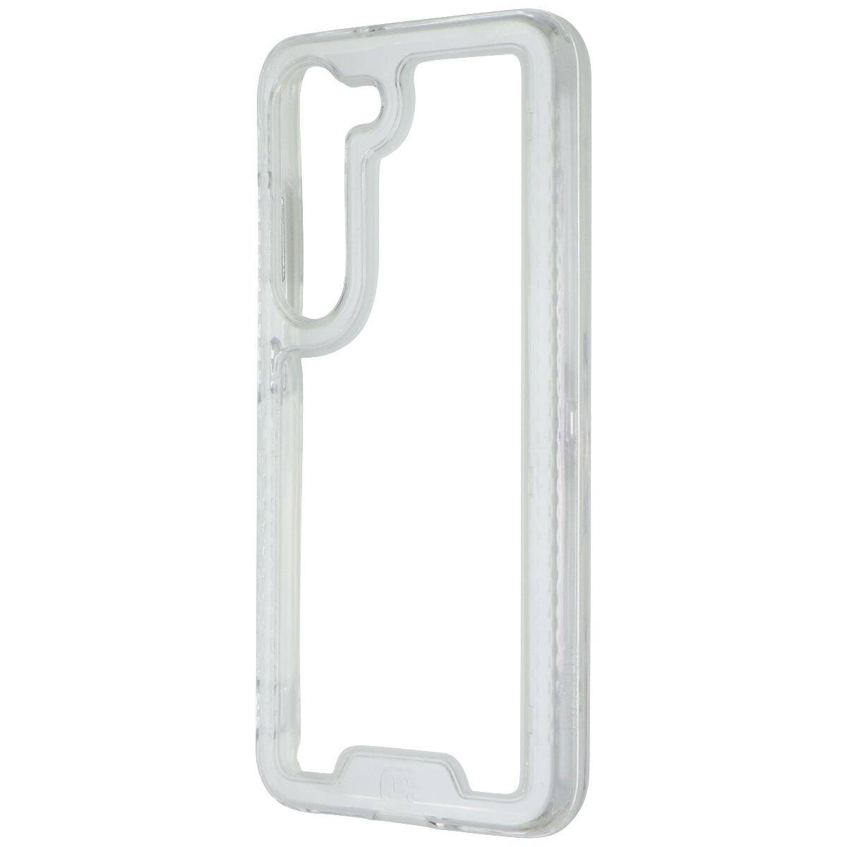 Front. Mybat Pro - MyBat Pro Lux Series Case for Samsung Galaxy S23 - Clear - Clear.