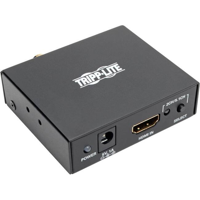 TRIPP-LITE
2CH/5.1CH
1CH
SELECT
HDMI IN
POWER
5V 1A