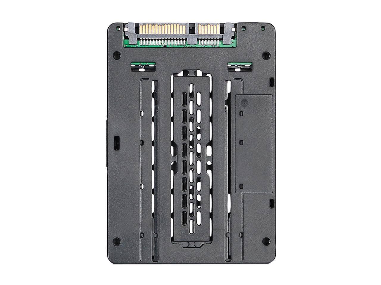 Alt View 2. Icy Dock - ICY DOCK MB703M2P-B ZConvert MB703M2P-B M.2 SATA SSD to 2.5" SATA SSD Converter Adapter.