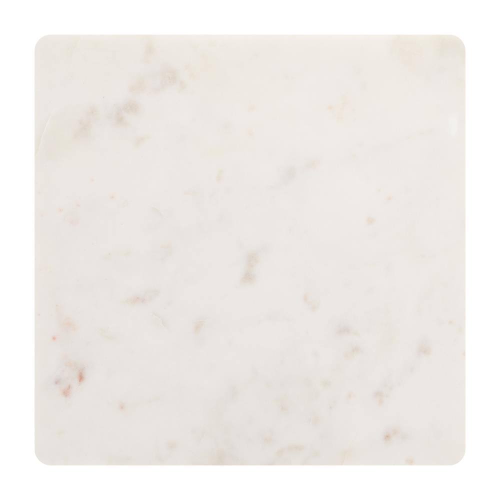 Left. Hivvago - Naht Side Table White - White.