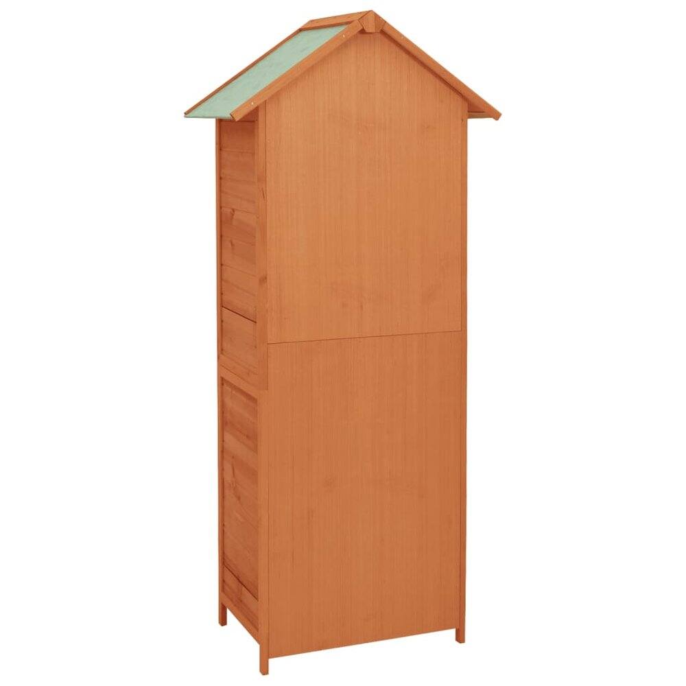 Alt View 2. vidaXL - Outdoor Cabinet Wood - Brown.