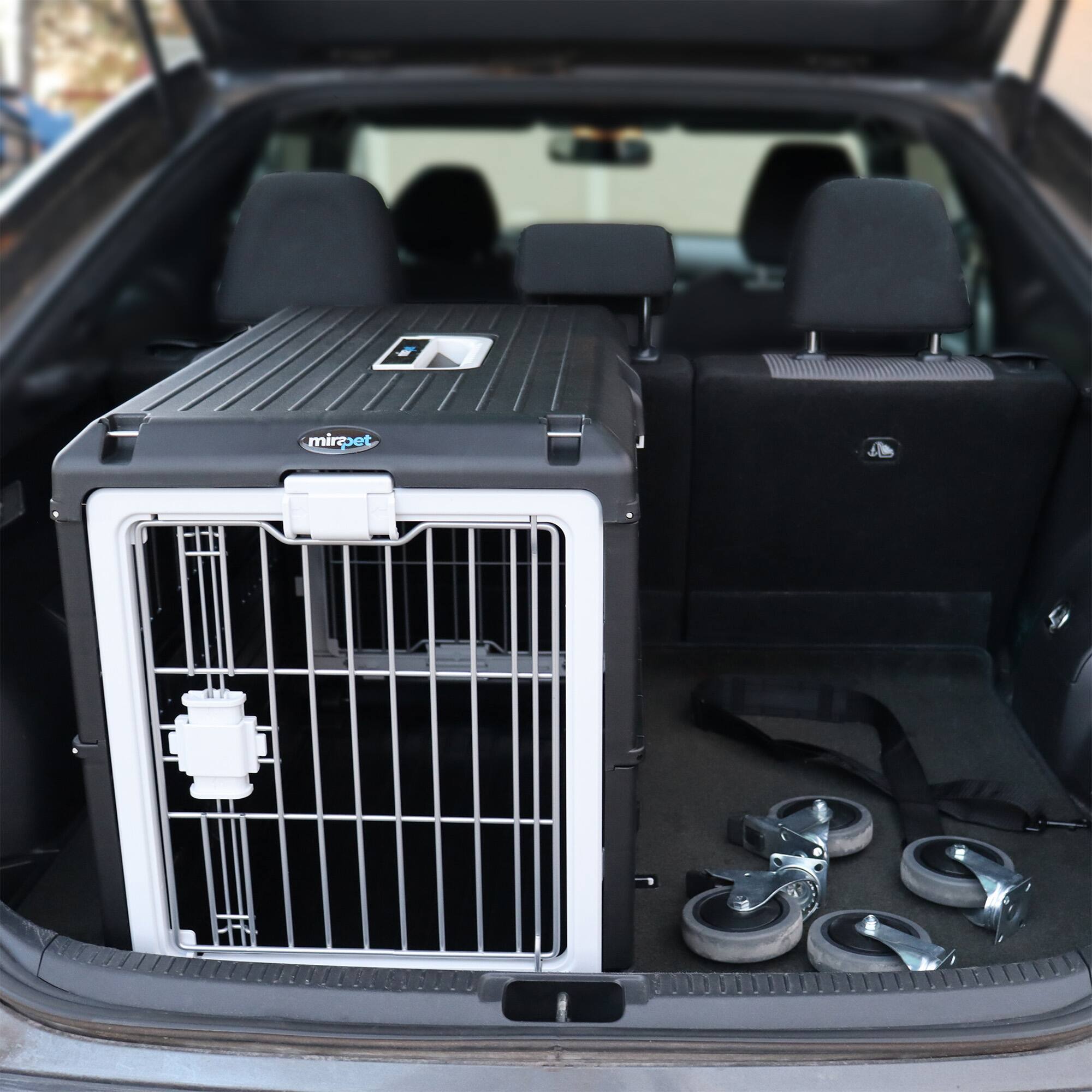 Alt View 6. Mirapet - Mirapet Collapsible Pet Carrier & Crate for Large Dogs & Cats w/ Travel Kit, 35".