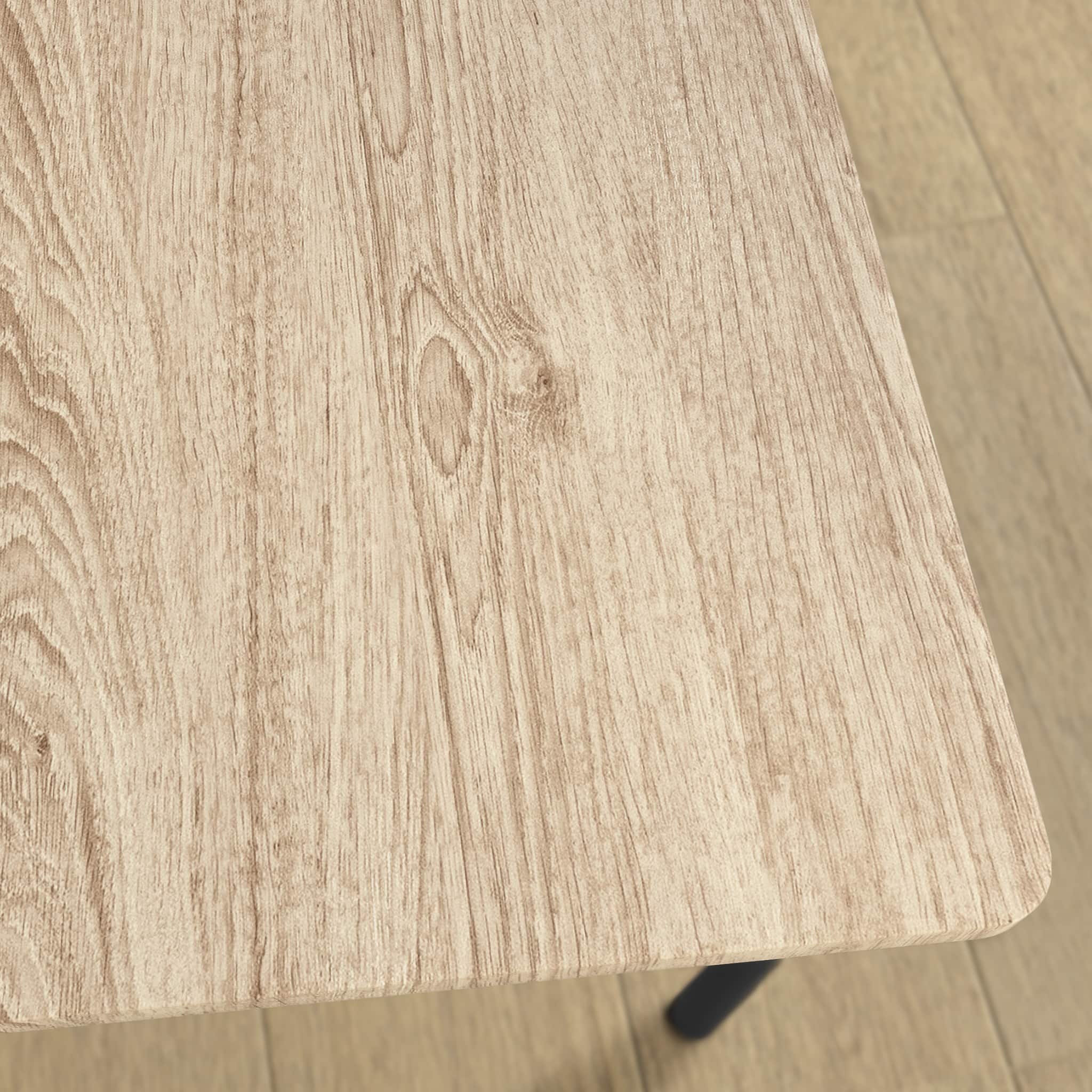 Left. Sauder - Boulevard Café Dining Chair Set of 2 - Black/Tan.