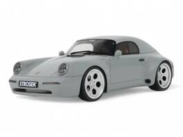 2023 Strosek Mega 30 Speedster (Porsche 911) Classic Gray 1/18 Model Car by GT Spirit