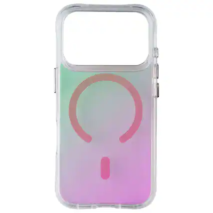 Front. Prodigee - Glow Series Case for MagSafe for iPhone 17 Pro - Iridescent - Iridescent.