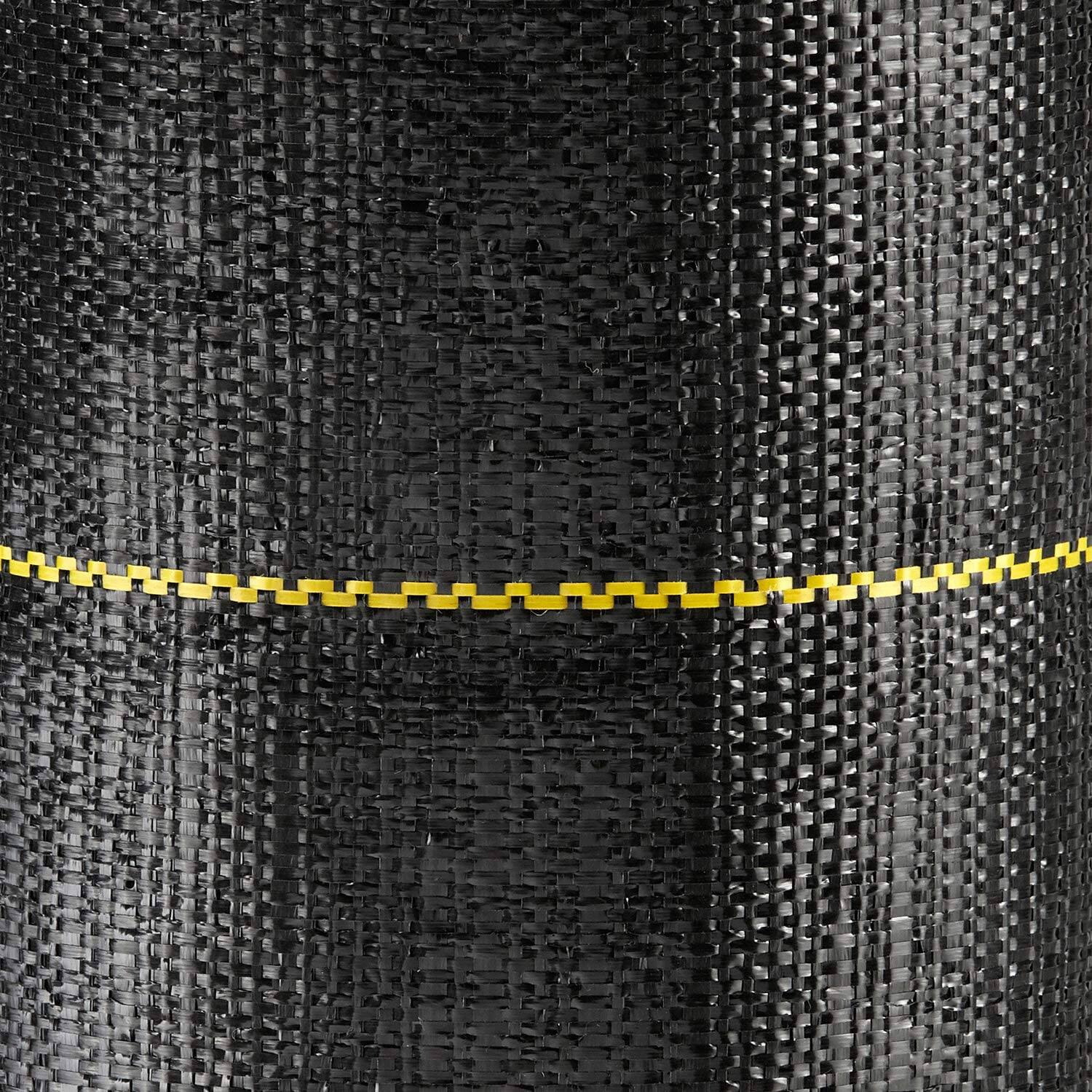 Alt View 8. DeWitt - DeWitt Sunbelt 3.2oz 3' x 300' Woven Weed Barrier Landscape Fabric Ground Cover - Brown.