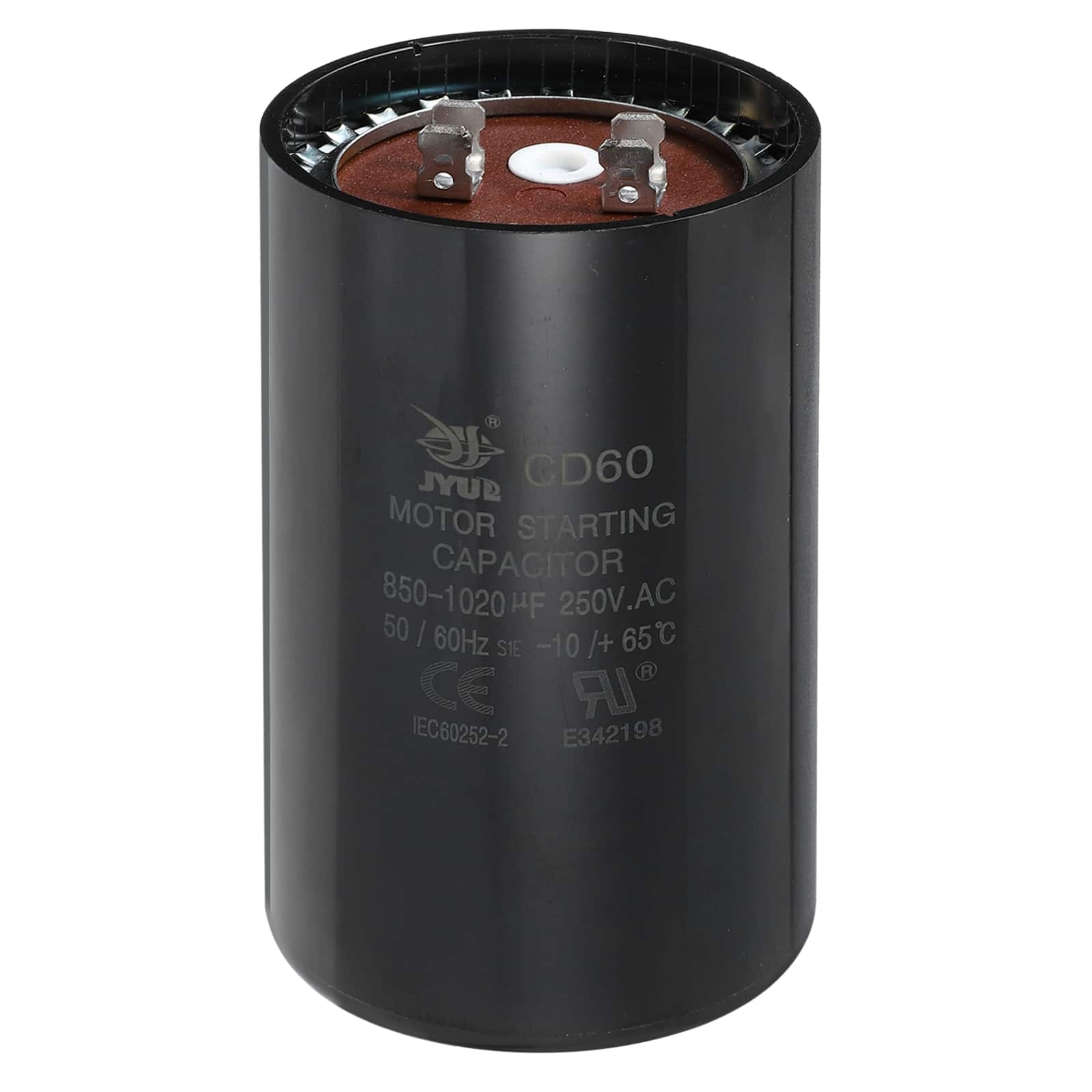 Unique Bargains - CD60 Capacitor 850-1020 Mfd, 250 VAC Run Motor Start Capacitor for Electric Fan/Well Pump