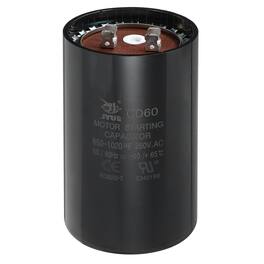 Unique Bargains - CD60 Capacitor 850-1020 Mfd, 250 VAC Run Motor Start Capacitor for Electric Fan/Well Pump