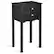 Alt View 19. Costway - Side Table End Accent Table Night Stand with 2 Drawers Furniture - Black.