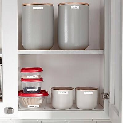 Alt View 1. DYMO - LetraTag 91331 Label Maker Tape, 1/2" x 13', Black on White - Black on White.