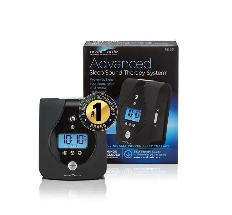 Sound Oasis Advanced Sleep Sound Machine, 24 Non Looping Sounds, Delta ...