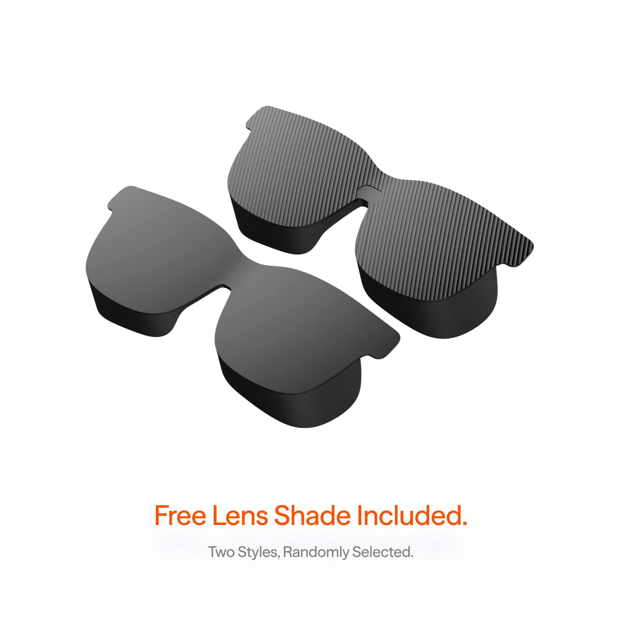 Free Lens Shade Included.  
Two Styles, Randomly Selected.