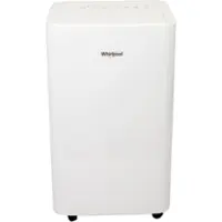 Whirlpool - 14,000 BTU ASHRAE (10,000 BTU SACC) Portable Air Conditioner - white - Front_Zoom