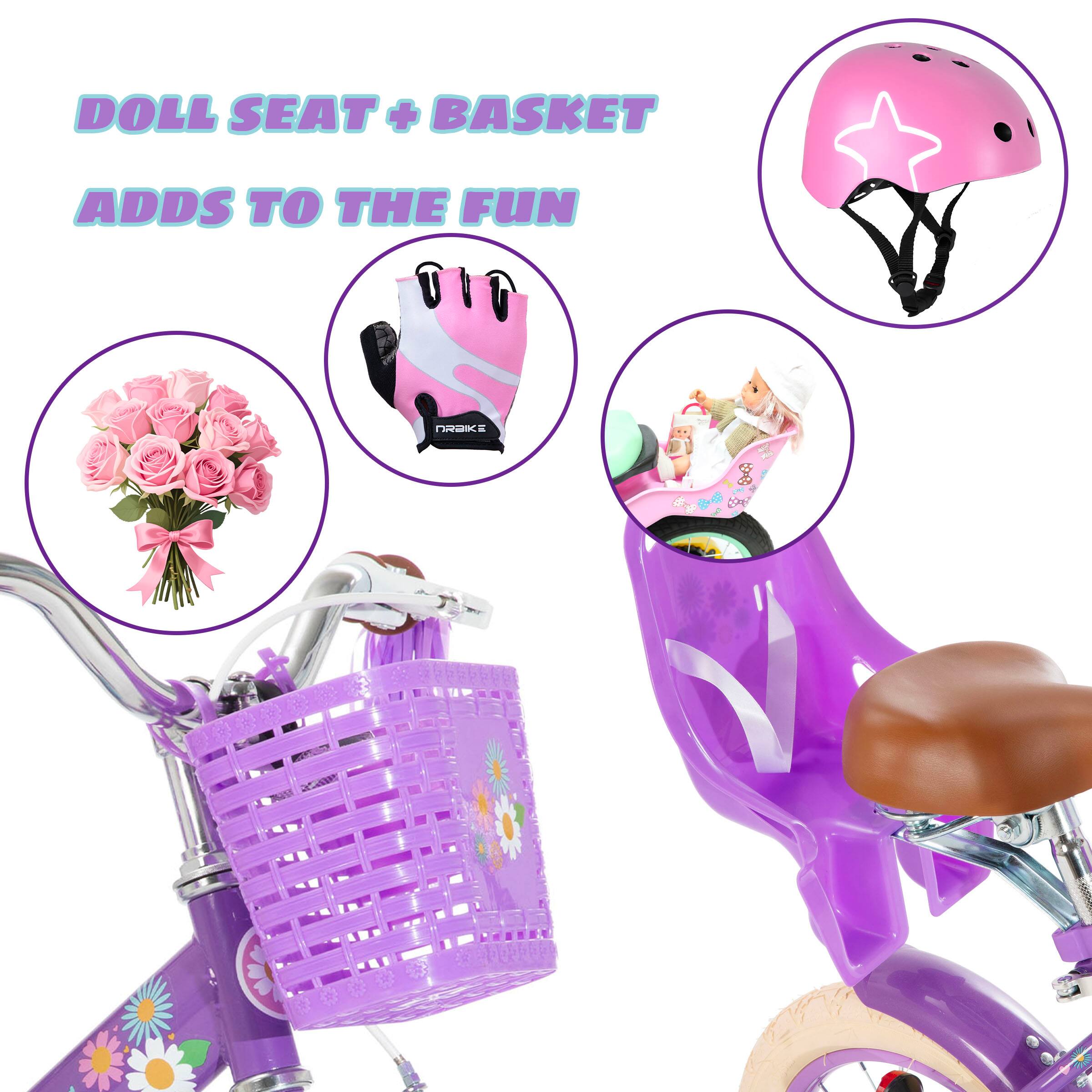 DOLL SEAT + BASKET ADDS TO THE FUN