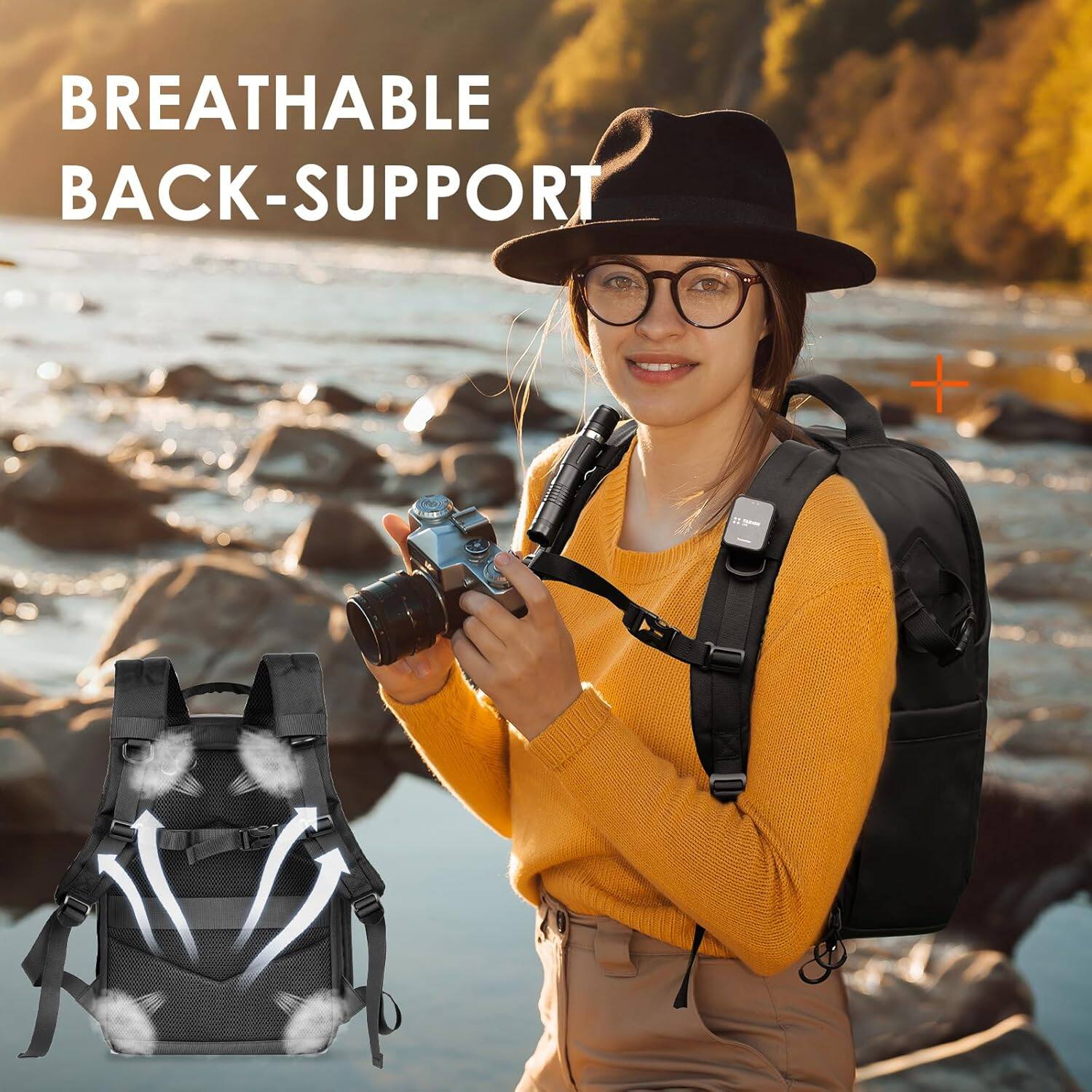 BREATHABLE BACK-SUPPORT