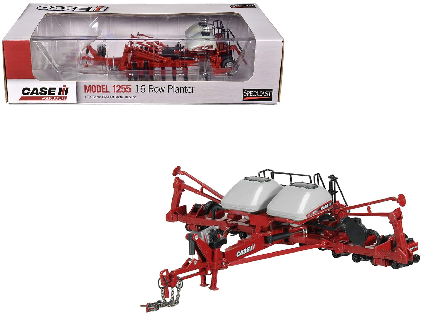SpecCast Collectibles - Case IH Early Riser 1255 16 Row Corn Planter 1/64 Diecast Model by Speccast