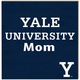 Jardine - Yale Bulldogs 10'' x 10'' Team Mom Plaque - Navy